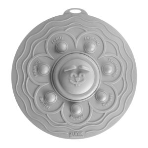 Large POPLID Ø 17,2cm: 4-in-1 Magic Multifunction Airtight Lid | Grey