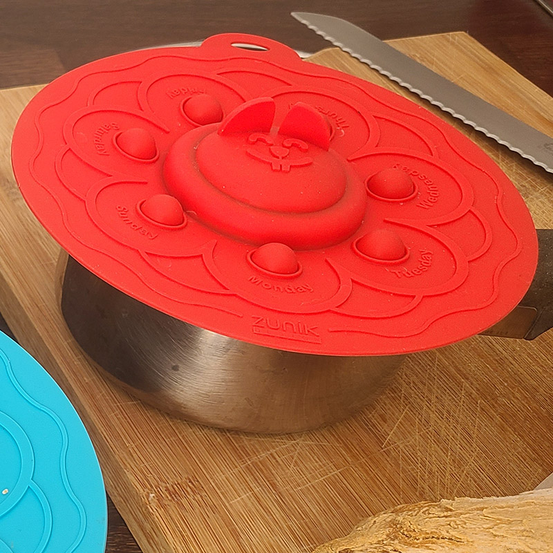 Large POPLID Ø 17,2cm: 4-in-1 Magic Multifunction Airtight Lid | Red