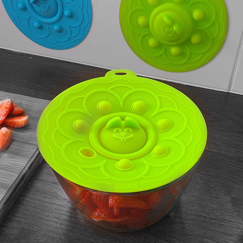 Large POPLID Ø 17,2cm: 4-in-1 Magic Multifunction Airtight Lid | Green