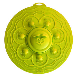 Grand POPLID Ø 17,2cm: Couvercle Hermétique Multifonction Magique 4-en-1 | Jaune