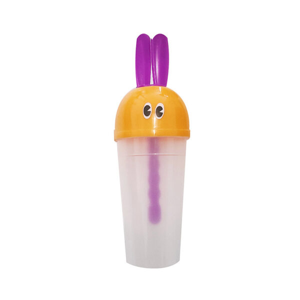 Rabbit ice cream mold | Orange