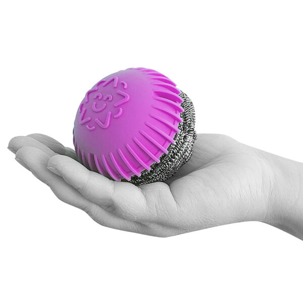 Brosse à récurer magique Scrubball 6-en-1 | Mauve