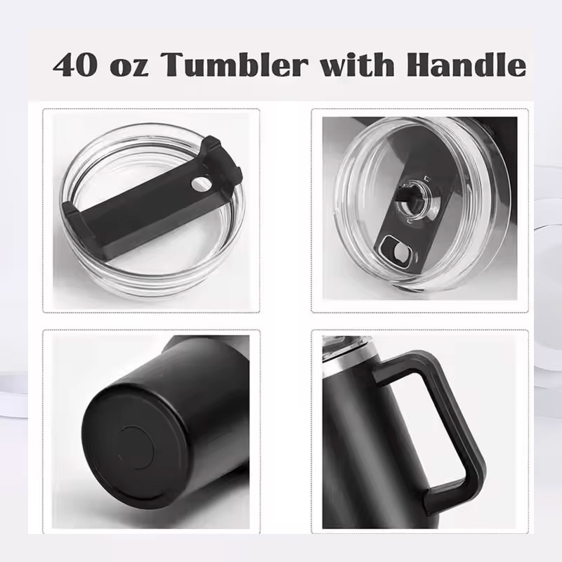 Mug Américain Thermos Malin | Mauve