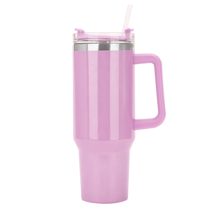 Mug Américain Thermos Malin | Mauve