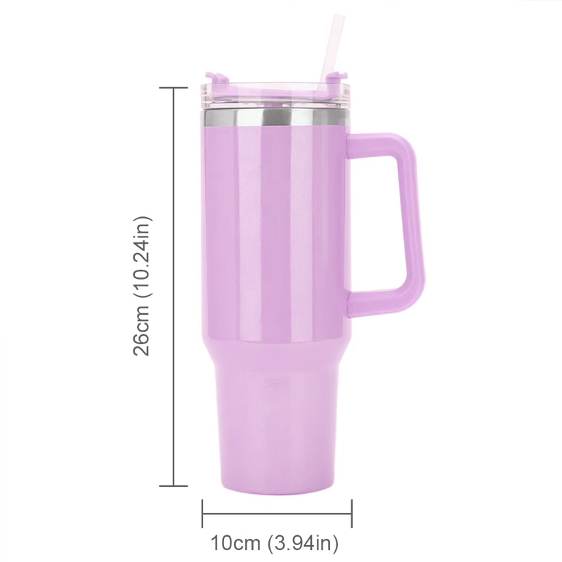 Mug Américain Thermos Malin | Mauve