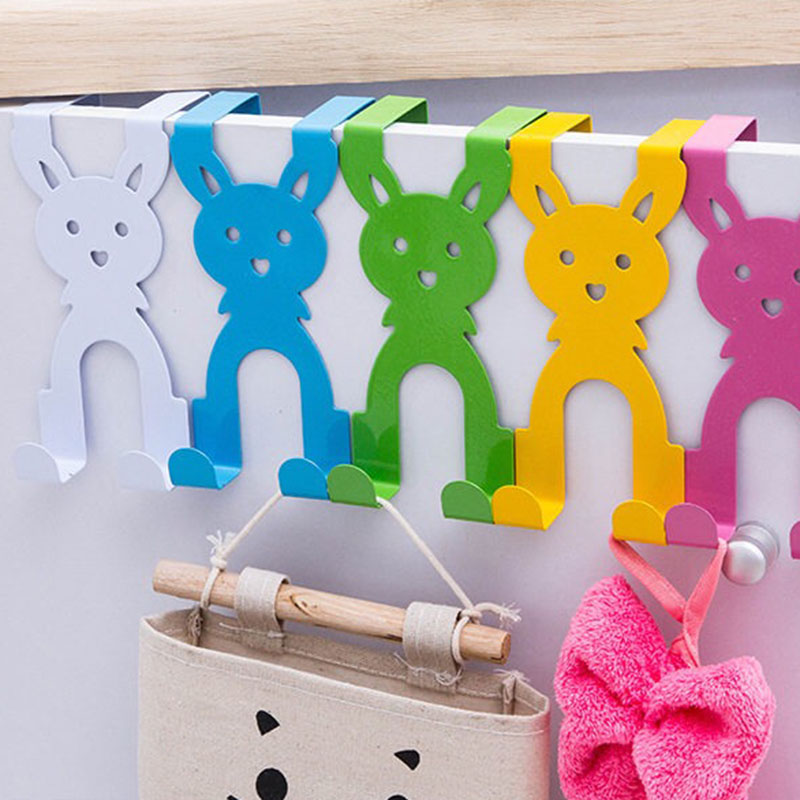Patères Lapin pour porte_03 Patères Lapin colorées pour porte | Jaune