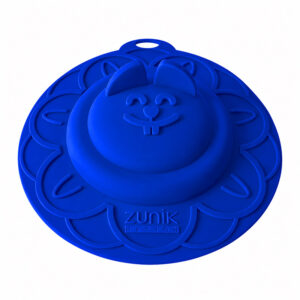 Petit POPLID Ø 10,2cm: Couvercle Hermétique Multifonction Magique 6-en-1 | Bleu foncé